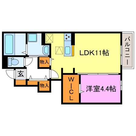 アリビオ西内貴の物件間取画像